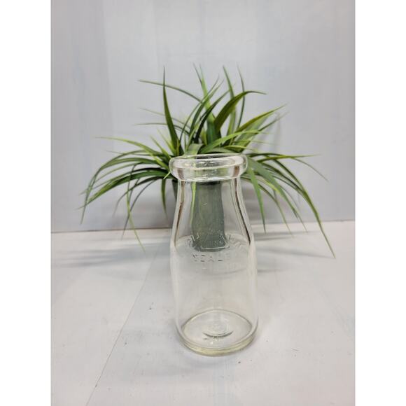Vintage Other - Vintage Milk Bottle Half Pint Liquid Vase, Minnesota, Farmhouse Kitchen Decor